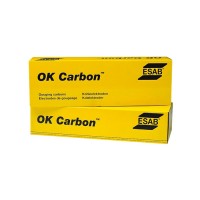 Электрод угольный ESAB OK Carbon DC pointed (5.0x305мм, омедненный, несоединяемый)