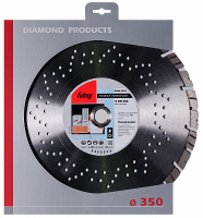 Алмазный диск Fubag Beton Extra 350/25.4