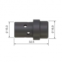 Диффузор газовый PARKER стойкий черный L32,5мм - 360А (уп.-5 шт.) для горелок SGB3600