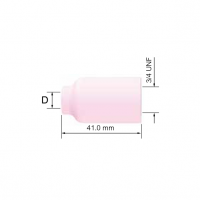 Сопло керамическое PARKER №4 для SGT 17/18/26 (газ.линза, 6.5x41 мм)