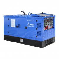 Дизельный сварочный генератор TSS DUAL DGW 28/600EDS-A (шумозащитный кожух, двухпостовой)