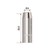Сопло газовое горелки Fubag FB 400 (d=16.0х83 мм, упаковка 5 шт.)
