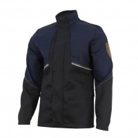 Куртка сварщика Brodeks FS 28-01 (цвет т.синий/черный, размер M)