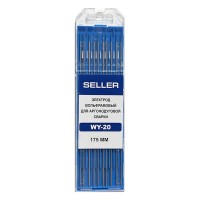 Электрод вольфрамовый SELLER WY20 (d=2.0x175мм, DC, темно-синий, упаковка 10 шт.)
