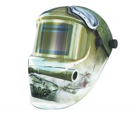 Сварочная маска «Хамелеон» FoxWeld КОРУНД-5 "Танк" с АСФ 2100V