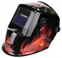 Сварочная маска «Хамелеон» FoxWeld КОРУНД-2 "Пламя" с АСФ 7100V