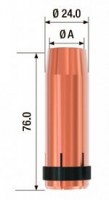 Сопло газовое горелки Fubag FB 500 (HD, d=16.0мм, блистер 2 шт.)