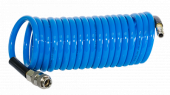 Шланг спиральный Fubag с фитингами рапид полиуретан 15бар 8x12мм 5м