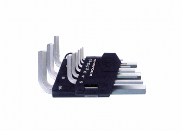 Набор ключей гаечных PROJAHN (6-ти гранных, угловых, 1.5-10 мм, 9 шт.)