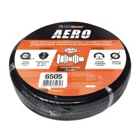 Шланг для компрессоров и пневмоинструмента FoxWeld AERO (фитинги рапид, маслостойкая армированная термопластичная резина, 20бар, 6x12мм, 10м)