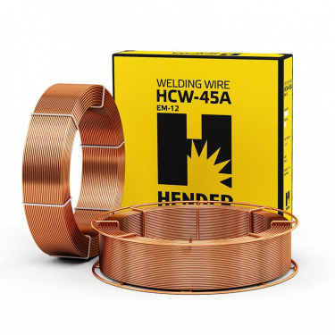 Проволока омедненная HENDER HCW-45A (СВ08ГА, d=4.0 мм, 28 кг, SAW, НАКС)