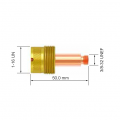 Корпус цанги для горелки PARKER DGT/SGT17/18/26/125M/225F (4.0x50мм, увеличенная газ.линза)