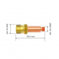 Корпус цанги для горелки PARKER SGT 17/18/26/125M/250M/225F (d=1.6мм, стандартная газ. линза)