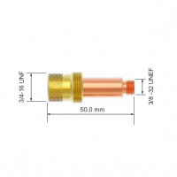 Корпус цанги для горелки PARKER SGT 17/18/26/125M/250M/225F (d=4.0мм, стандартная газ. линза)