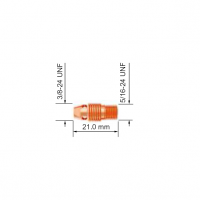 Корпус цанги для горелки PARKER SGT 9/20 (1.0x21.0 мм )