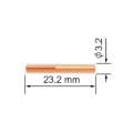 Цанга зажимная для горелки PARKER DGT/SGT 24W/225F (1.6х23.2мм)