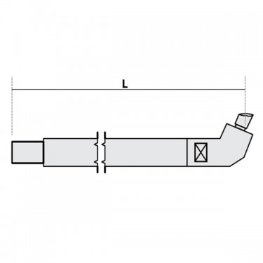Нижнее плечо наклонное Fubag (d=30 х 400 мм, для серии SG 8-12-18-25)