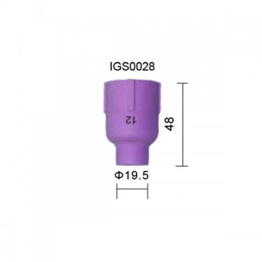 Сопло керамическое Сварог для TS 17–18–26 (d=19.5 мм, большая газ.линза)