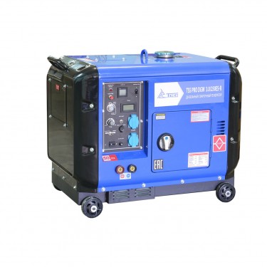 Дизельный сварочный генератор TSS PRO DGW 3.0/250ES-R (шумозащитный кожух)