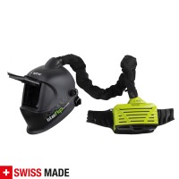 Сварочная маска с подачей воздуха Optrel Liteflip AUTOPILOT (СИЗОД, аккумулятор 20 ч, карабин для маски, сумка)