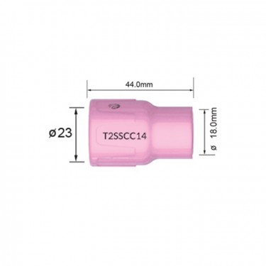 Сопло керамическое PARKER Super Series №14 для T2/T3W/T4W (d=23.0x44 мм, упаковка 5 шт.)