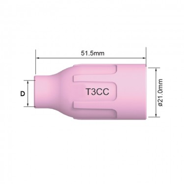Сопло стандартное PARKER №12 для T3/T5W (d=19x51.5 мм)