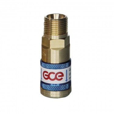 Быстросъем на газовую подводку GCE QC-020 (кислород, G3/8