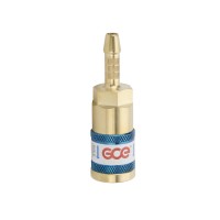 Быстросъем на газовый шланг GCE QC-030 (кислород, 6.3 мм, замена 30013760)