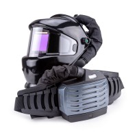 Сварочная маска "Хамелеон" FoxWeld Guardian "черная" (АСФ 9900V, турбоблок Guardian Air)