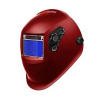 Сварочная маска «Хамелеон» Tecmen ADF 730S TM15 Красная (DIN 3.5/5-8/9-13, 95x62мм, 0.04мс)