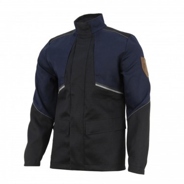 Куртка сварщика Brodeks FS 28-01 (цвет т.синий/черный, размер S)