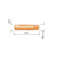 Контактный наконечник горелки PARKER SGB/SGF/DGB 150A (М6x25мм, ECU, d=1.2мм, упаковка 25 шт.)