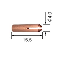 Цанга короткая горелки Parker SGT 9/20/20S (d=2.4x15.5 мм, упаковка 25 шт.)