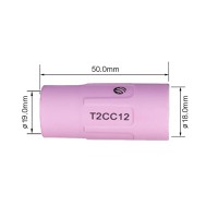 Сопло стандартное горелки PARKER ARC T2/T3W/T4W №12 (d=19.0x50 мм, упаковка 5 шт.)
