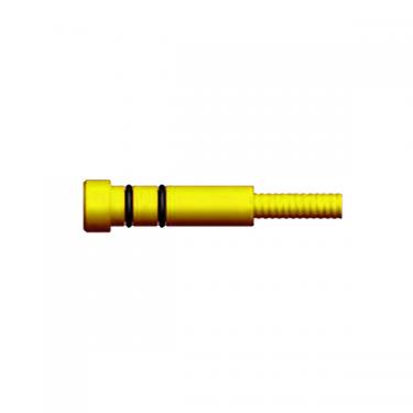 Канал направляющий PARWELD TWC PA No-3/4/5 (4.57м, 1.6мм, сталь, желтый, ниппель пластик)