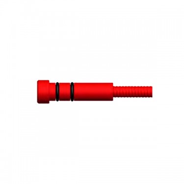 Канал направляющий PARWELD TWC PA No-1/2 (4.57м, 1.0-1.2мм, сталь, красный, ниппель пластик)