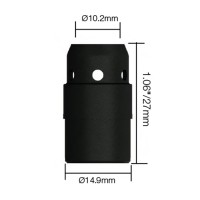 Диффузор газовый горелки PARWELD KMP PMT 27/32/30W (10.2x27.0x14.9мм, упаковка 5 шт.)