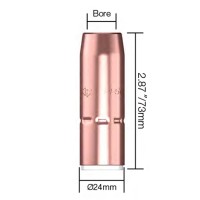 Сопло газовое горелки PARWELD TRG (d=16x73мм, кромка 3.0мм, упаковка 5 шт.)