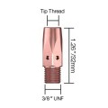 Диффузор газовый горелки PARWELD TRG (1/4"UNCx32.0x3/8"UNF)
