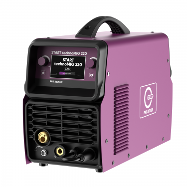 Сварочный полуавтомат START technoMIG 220 (220В, ПВ=40%, синергетика, LCD монитор)