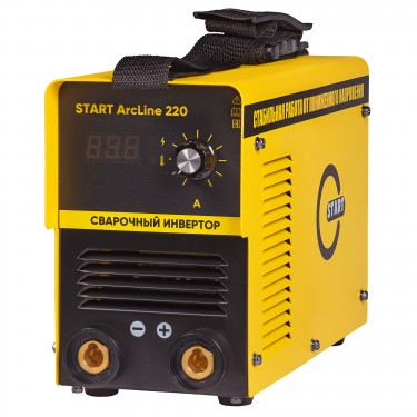Сварочный инвертор START ArcLine 220 (220В, ПВ=35%, комплект кабелей)