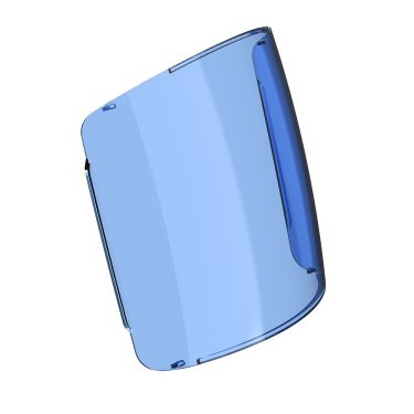 Стекло для маски START Digital X PRO/SHINE/DRIVE (синее, внешнее)
