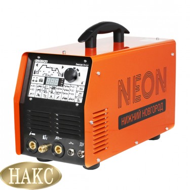 Аргонодуговой аппарат NEON ВД-201 АД (AC/DC 220В, ПВ=60%, пульс, горелка, НАКС)