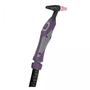 Горелка PARWELD TIG PRO-GRIP MAX 9 4м (125А, ПВ=60%, 0.5-2.4мм, 1 кноп., байонет 35-50, ниппель на газ, без р.упр.)