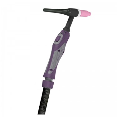 Горелка PARWELD TIG PRO-GRIP MAX 17 4м (150А, ПВ=60%, 0.5-3.2мм, 1 кноп., байонет 35-50, ниппель на газ, без р.упр.)