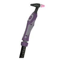 Горелка PARWELD TIG PRO-GRIP MAX 9 8м (125А, ПВ=60%, 0.5-2.4мм, 1 кноп., байонет 35-50, ниппель на газ, без р.упр.)
