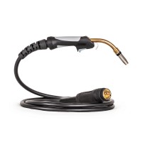 Горелка для полуавтомата FoxWeld SAGGIO MIG-24 3м (250А, ПВ=60%, 0.8-1.2мм, евро, шарнирная)