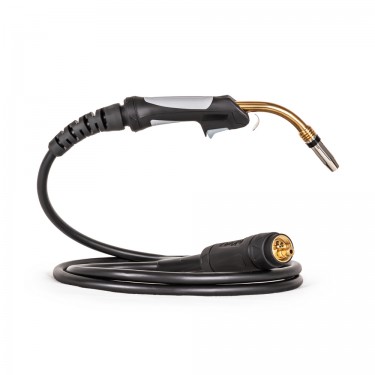 Горелка для полуавтомата FoxWeld SAGGIO MIG-24 3м (250А, ПВ=60%, 0.8-1.2мм, евро, шарнирная)