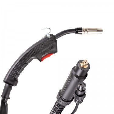 Горелка сварочная для полуавтомата FoxWeld MIG-14К 2м (140А, ПВ=60%)