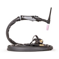 Горелка аргонодуговая FoxWeld SAGGIO TIG-26 FLEX U/D 8м (200А, ПВ=60%, 35-50 мм², 5Pin, 3 кнопки)